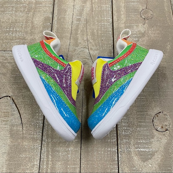 (RP27) Reebok x Candy Land Slip On Baby Sneakers - Picture 3 of 6